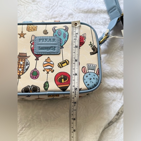 Pixar Loungefly Toy Story Balloon Print Crossbody Bag NWT Disney Mini Bag - Picture 16 of 16